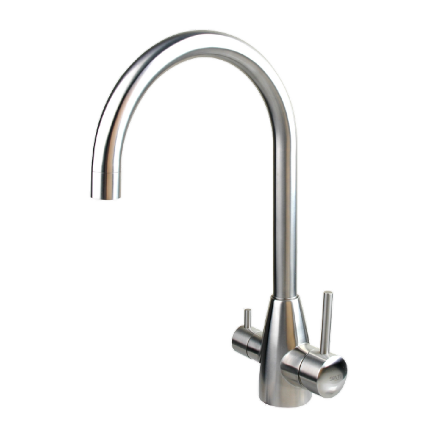 80062 - 3 Way - Stainless Steel High Loop 3 Way Flick Mixer Tap