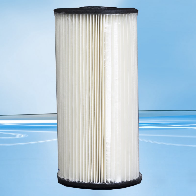 13082 1 micron 10” x 4.5” pleated sediment filter