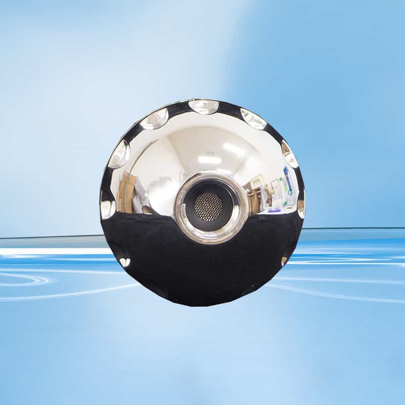 AquaSafe 45023 Shower Filter - Chrome without Rose