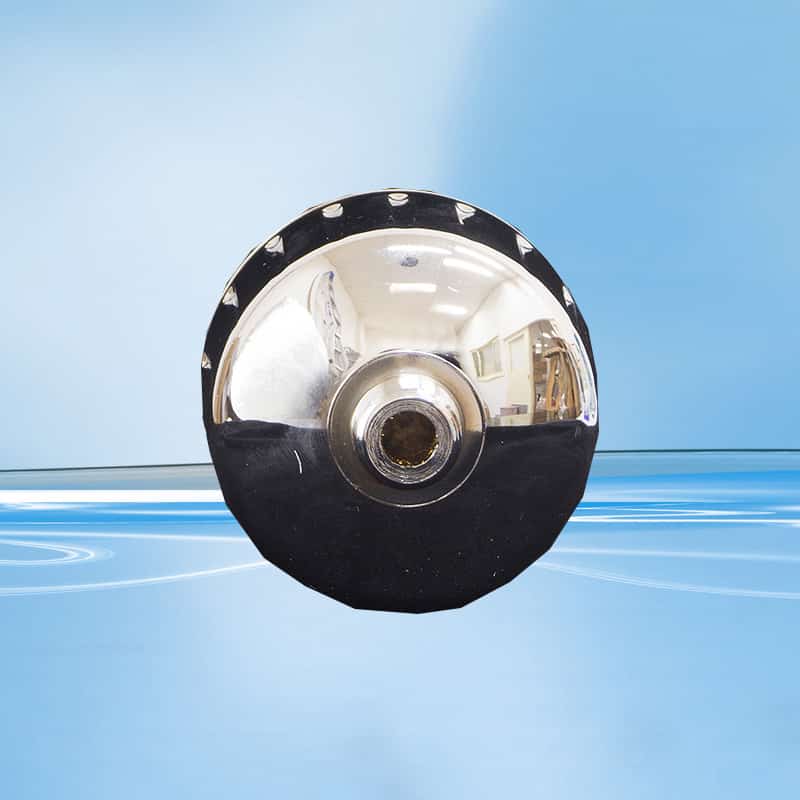 AquaSafe 45023 Shower Filter - Chrome without Rose