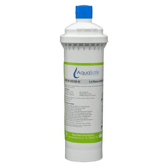 AquaSafe QC350-5C 5 Micron Carbon Cartridge