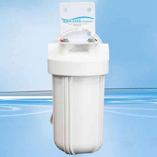 AquaSafe AS350 10" Big White Single Sediment Whole of House Filtration System