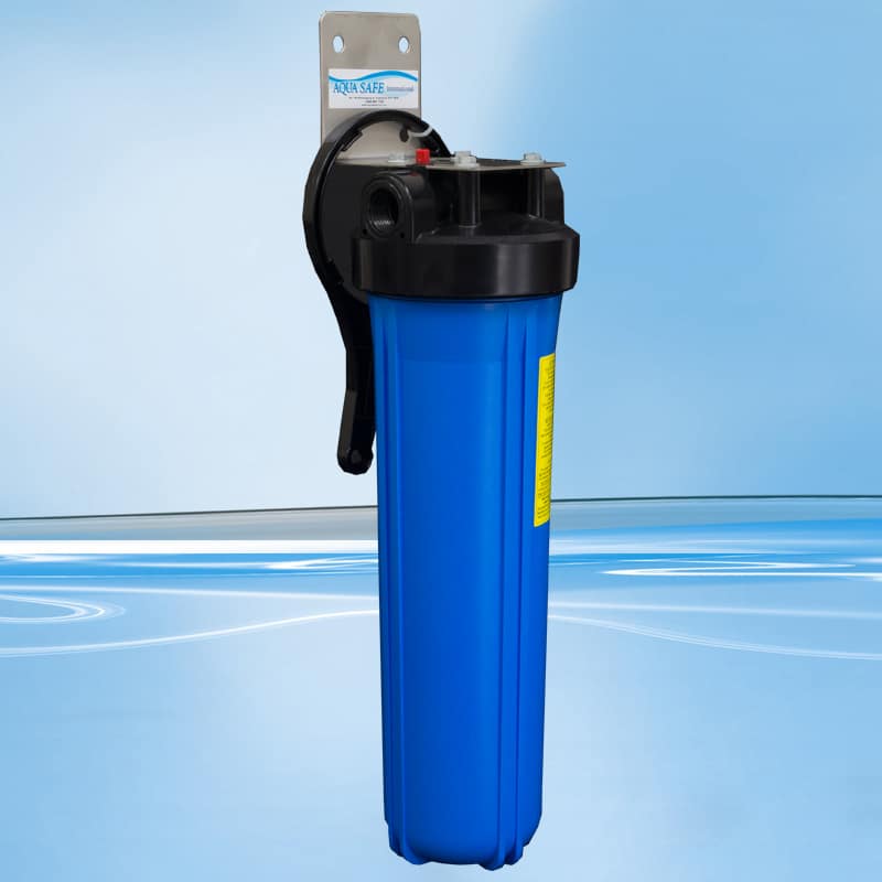 AquaSafe AS430 20" Big Blue Single Carbon Whole of House Filtration System