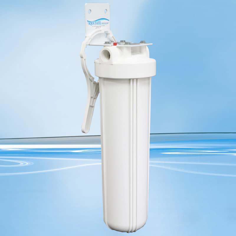 AquaSafe AS450 20” Big White Single Sediment Whole of House Filtration System