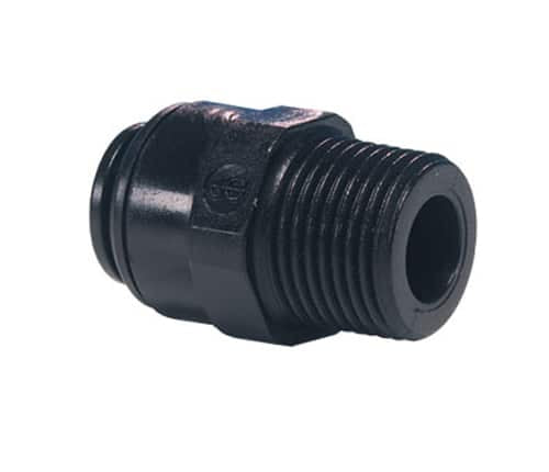 John Guest 8mm x 1/4" BSPT Straight Adaptor PM010812E