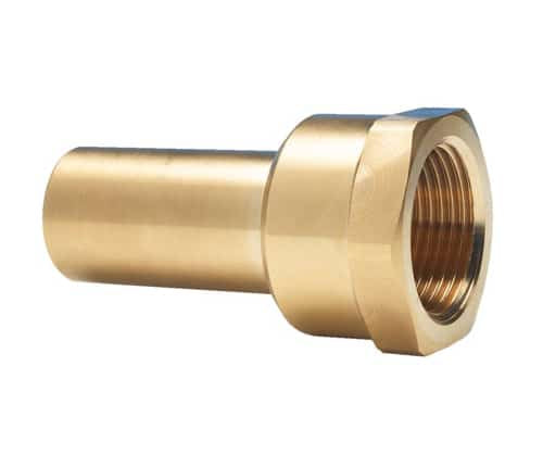 John Guest 15mm x 1/2" Brass BSP Female Adaptor MM501514N