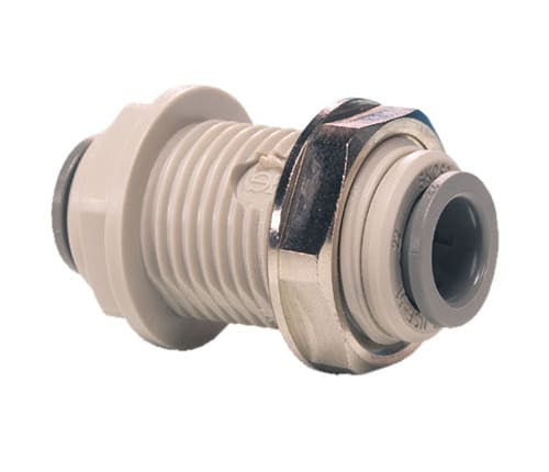 John Guest 5/16" Bulk Head Connector PM1208S