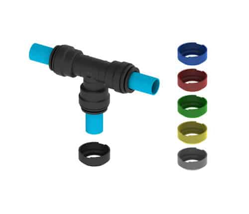 John Guest 1/4" Collet Cover BLUE