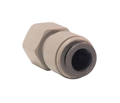 John Guest 1/4" Tube x 7/16" UNS Female Adaptor CI3208U7S