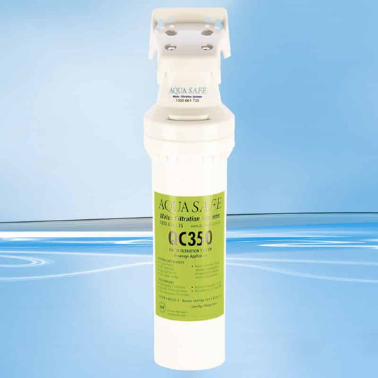 QC350CV Single High Flow Caravan Water Filter System