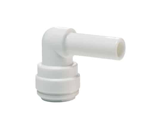 John Guest 3/8" Stem x 1/4" Tube - Stem Elbow Gas PI221208S