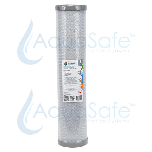 13223  5 Micron Silver Impregnated Carbon Filter