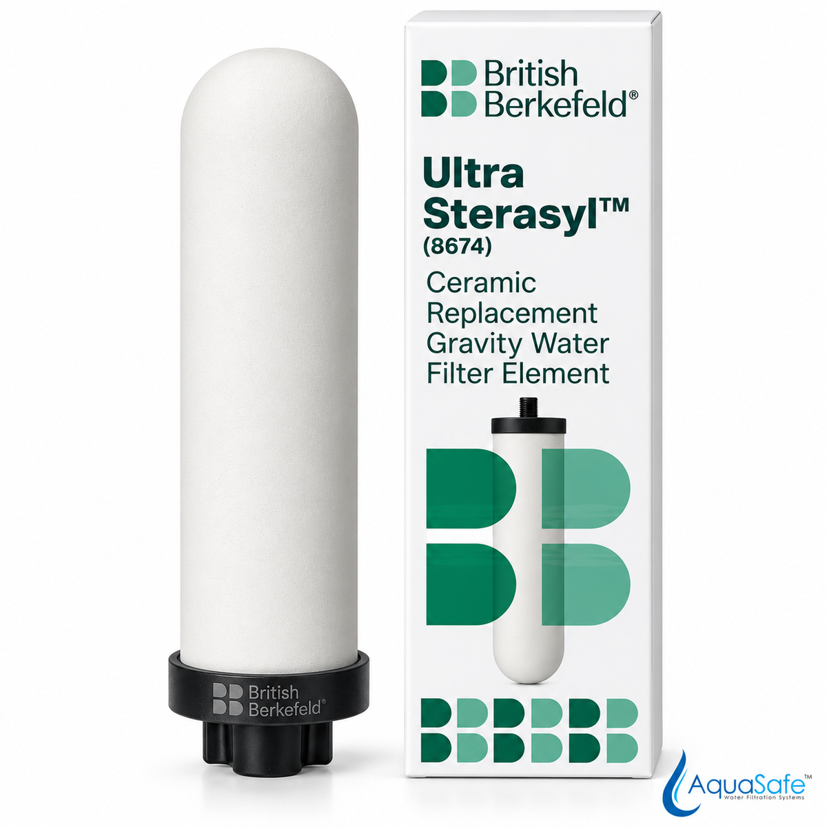 Doulton British Berkefeld 7" Ultra Sterasyl Ceramic Candle Filter 21421