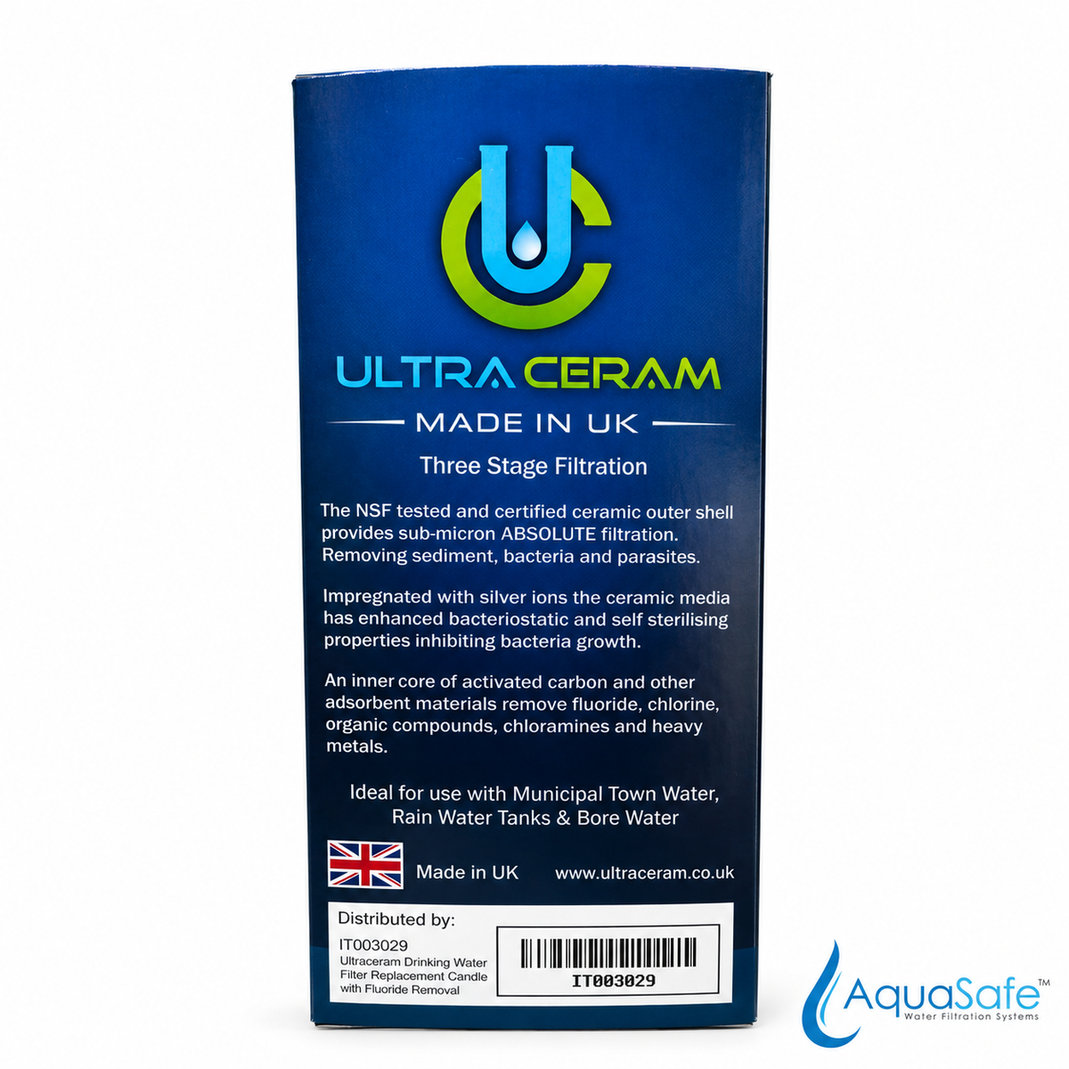 Ultra Ceram Fluoride Removal Gravity Cartridge 21430