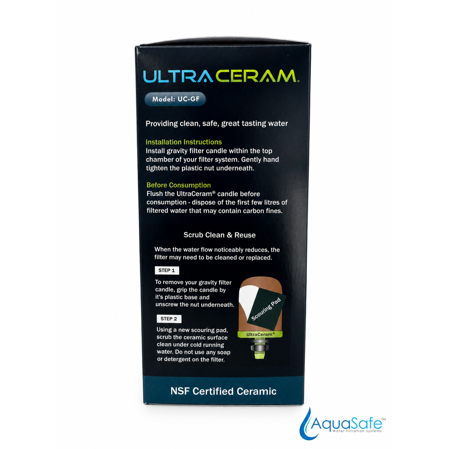Ultra Ceram Fluoride Removal Gravity Cartridge 21430
