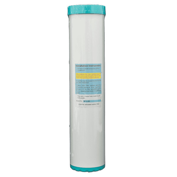 20 micron 20” x 4.5” Granular Activated (GAC) Carbon Filter