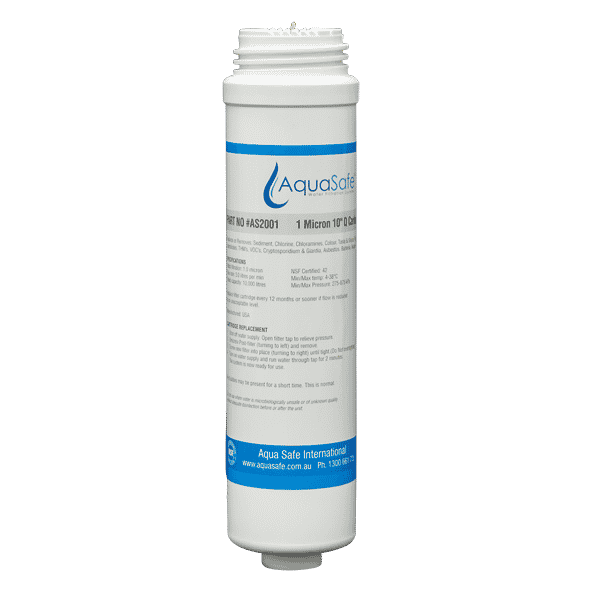 AquaSafe AS100SL Slimline Bench Top Filter System