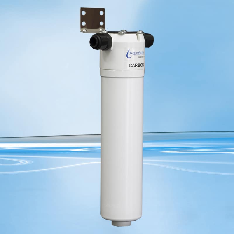 AS2210CV Single Compact Caravan Water Filter System