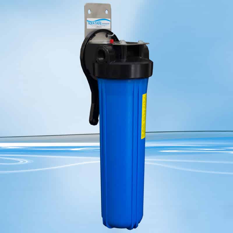 AquaSafe AS455 20” Big Blue Single Sediment Whole of House Filtration System